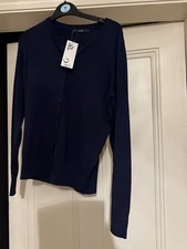 Ladies Button Detail Cardigan