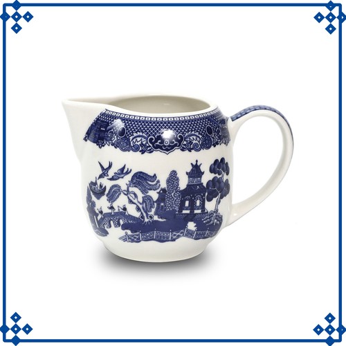 Blue willow cream jug 260ml - willow,