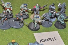 28mm sci fi / marine - 10 figs - (100911)