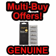 ASPIRE NAUTILUS COILS 0.3 | 0.4 | 0.7 | 1.6 | 1.8 | 2S Mesh BVC Salt Mini K3