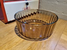 Vintage Arcopal Smoked Brown