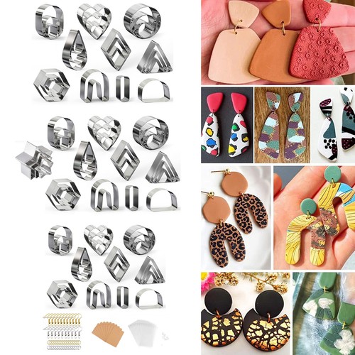 New polymer clay - cutters, for