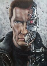 The Terminator drawaring film art prismacolor derwent pencils READ DESCRIPTION. 