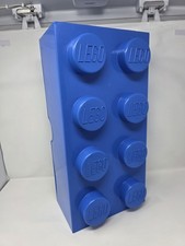 Lego Large Blue Genuine Storage Box 8 Stud Huge Stackable 50 x 25 x 15 cm