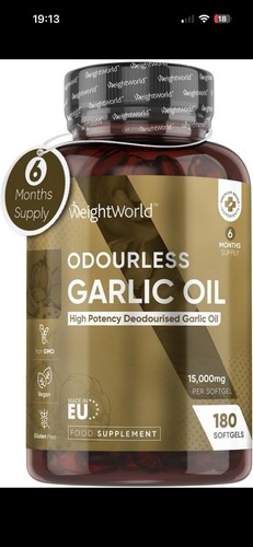 Odourless garlic 15000mg - -,