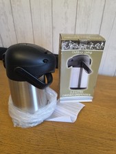 Outdoor Living Pump Action Hot/Cold Drink Dispenser Stainless Steel