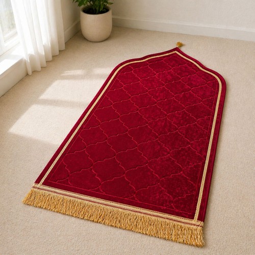 Luxury islamic velvet prayer - luxury,