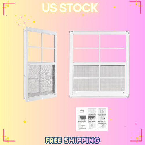 Shed windows 2 pack - 24",