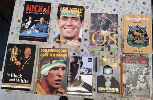 Springbok rugby books - books, dvd