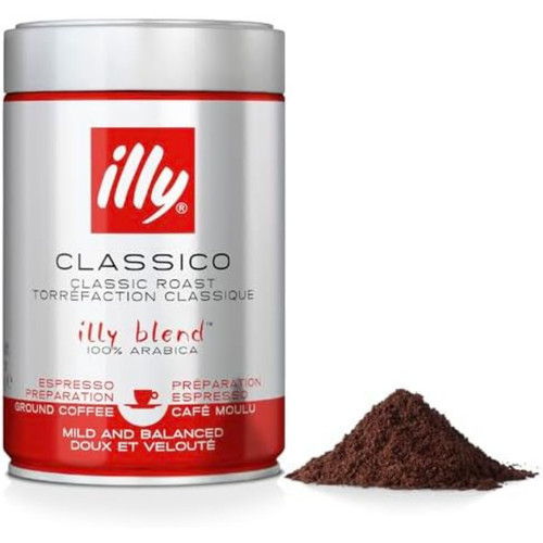 Illy coffee classico ground - illy,