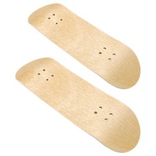 2 Pcs Blank Skateboard Decks