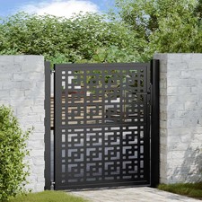 WALPLUS Garden Gate Black
