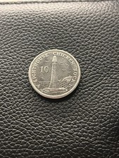 2015 IoM Isle of Man  - Lighthouse Chicken Rock Circulated 10p Coin