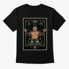 Randy Orton The Viper Retro Card WWE Wrestling Unisex Adults & Kids T-Shirt