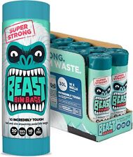 BEAST BIN BAGS, 10 Rolls of 10