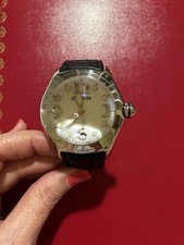 Corum Bubble 396.150.20 Steel 45mm Black Dial Watch