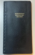 1981 AT-A-GLANCE Household Inventory Record NOS Insurance Household Not Used