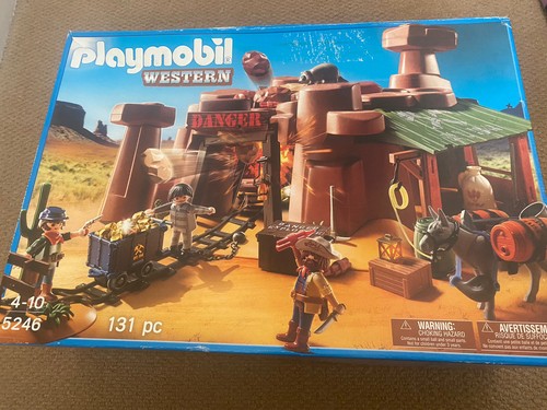 Playmobil western goldmine - western,