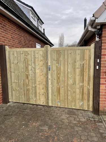 Pressure treated tanalised - treated,