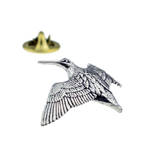 Woodcock bird english - english, pewter