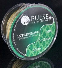 Braid Mainline 600m Bulk Spool Sinking - 25lb or 30lb - Carp Terminal Tackle
