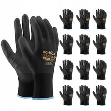 1,12 or 24 BLACK PU COATED
