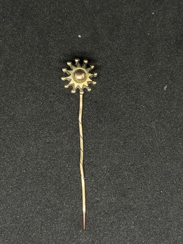 Antique 14k gold - gold, sunburst