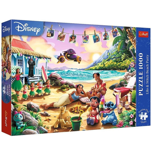 Puzzle 1000 lilo stitch - 1000,