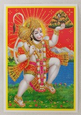 Hanuman hindu god - god, glossy