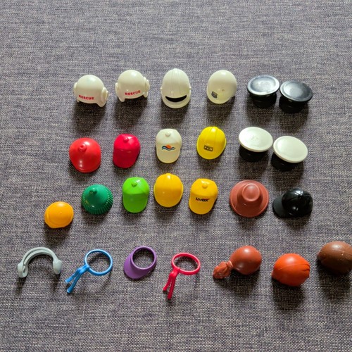 Playmobil vintage spare hats - playmobil,