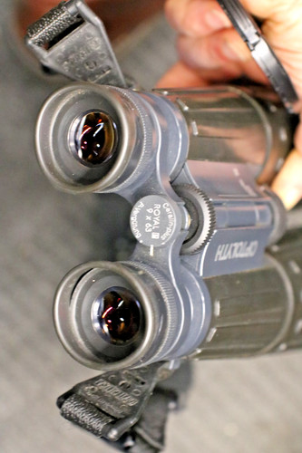 Extremely bright binoculars