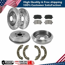 Front Rotors Rear DRUMS +