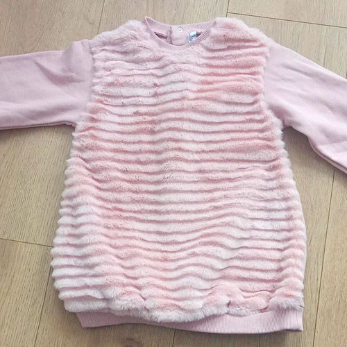 Mayoral girls pink faux fur - girls,