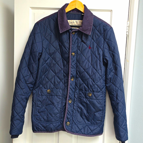 Jack wills men navy quilted - navy,