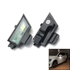 2pcs 6000K White LED Side