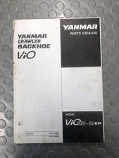 YANMAR PARTS CATALOG VIO30-2 (EP) CRAWLER BACKHOE 12/03