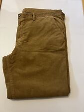 New Mens M&S Collection Cords In Caramel Size W42/L29 Slim Fit RRP £25.00 BNWT