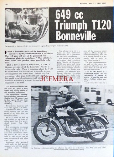 Triumph t120 bonneville - triumph, bonneville'