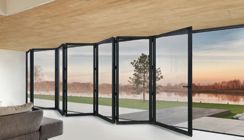 Cortizo aluminium bifold door - cortizo,