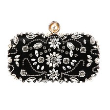 Women's Pearl & Clear Crystal