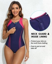 CharmLeaks Women’s Front Zip