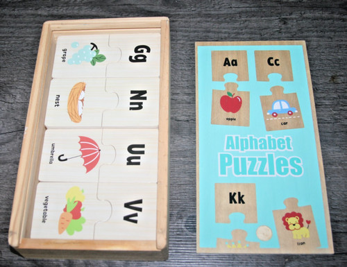 Argos alphabet puzzles - argos, jig