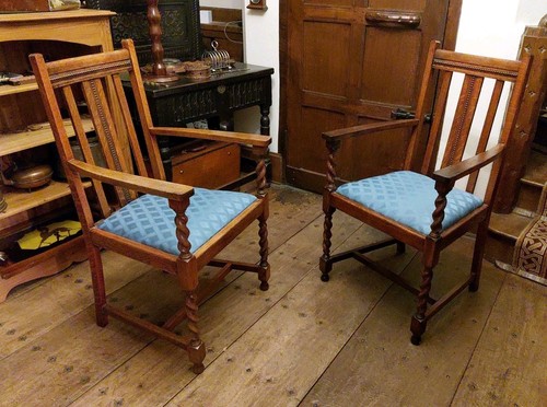 Pair antique arts crafts - arts,