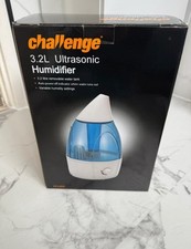 Challenge 3.2 Litre Ultrasonic humidifier With Variable Humidity Settings Boxed