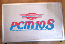 JR PCM10s Alloy transmitter case good condition fits 1 transmitter with keys