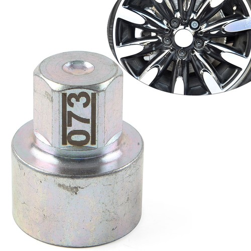 Locking wheel nut key - locking,