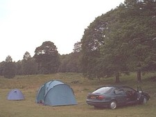 Three quality used tents for