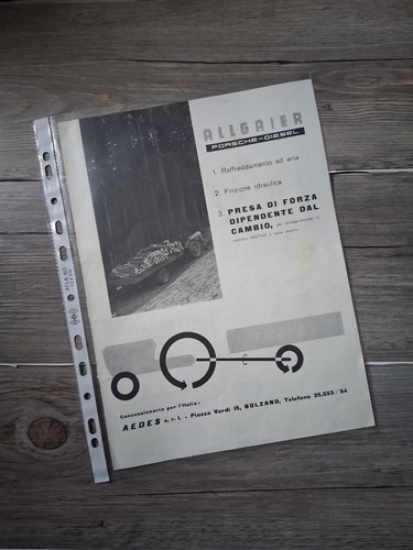 Vintage porsche diesel - porsche,