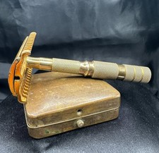 1920's Gillette Gold 3 Piece