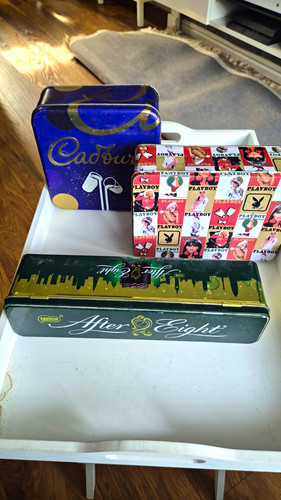 Collectable storage tins - , x3
